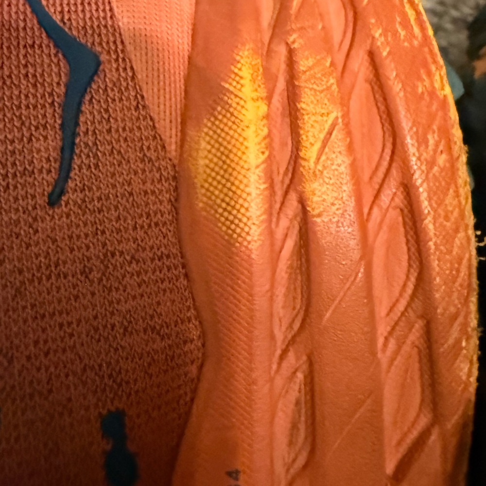 Hoka Speedgoat 5 men’s 9D lace up blue & orange trail running shoes - Picture 6 of 8